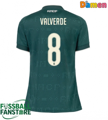 Real Madrid Federico Valverde #8 Replik Auswärtstrikot Damen 2026-27 Kurzarm